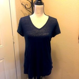 Gap Navy Maternity Top Size Small.